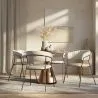 Dining chair - Upholstered in Bouclé Fabric - Gruna image 7