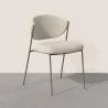 Dining chair - Upholstered in Bouclé Fabric - Seda image 7