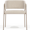 Buy Dining Chair - Upholstered in Fabric - Roaw Beige 61151 - in the UK