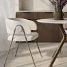 Dining chair - Upholstered in Bouclé Fabric - Charke image 7