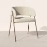 Dining chair - Upholstered in Bouclé Fabric - Charke image 7