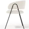 Dining chair - Upholstered in Bouclé Fabric - Charke image 7