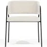 Dining chair - Upholstered in Bouclé Fabric - Charke image 7