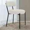 Dining Chair - Upholstered in Bouclé Fabric - Raga image 7