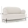 2/3-Seater Sofa - Upholstered in Bouclé Fabric - Baman image 7