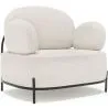 Design armchair - Upholstered in bouclé fabric - Baman image 7