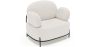 Design armchair - Upholstered in bouclé fabric - Baman image 7