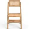 Folding Wooden Rattan Dining Chair - Umbra image 7