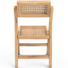 Buy Folding Wooden Rattan Dining Chair - Umbra Natural wood 61157 with a guarantee