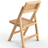 Buy Folding Wooden Rattan Dining Chair - Umbra Natural wood 61157 - in the UK