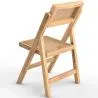 Folding Wooden Rattan Dining Chair - Umbra image 7
