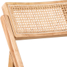 Buy Folding Wooden Rattan Dining Chair - Umbra Natural wood 61157 in the United Kingdom