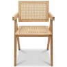 Dining Chair in Cane Rattan - with Armrests - Kane image 7