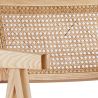 Dining Chair in Cane Rattan - with Armrests - Kane image 7