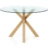 Round Dining Table - 120CM - Glass  - Tauwa image 7