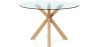 Round Dining Table - 120CM - Glass  - Tauwa image 7