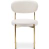 Dining Chair - Upholstered in Bouclé Fabric - Dahe image 7