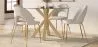 Dining Chair - Upholstered in Bouclé Fabric - Amarna image 7