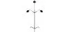 Floor Lamp - Living Room Lamp - 3 arms - Giorge image 7