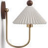 Buy Wall Lamp Aged Gold - Vintage Wall Sconce - Leig White 61213 with a guarantee