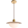 Buy Ceiling Pendant Lamp - Wood - Quinci Natural 61218 at Privatefloor