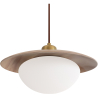 Buy Ceiling Pendant Lamp - Wood - Quinci Natural 61218 home delivery