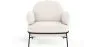 Designer Armchair - Upholstered in Bouclé Fabric - Alia image 7