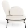 Designer Armchair - Upholstered in Bouclé Fabric - Alia image 7