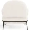Designer Armchair - Upholstered in Bouclé Fabric - Alia image 7