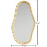 Wall Mirror in Rattan - 71 CM - Kala image 7
