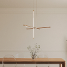 Buy Designer LED Pendant Lamp - Alumen Gold 61228 - prices