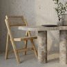 2 pack of Dining chair in Canage rattan and wood - Umbra image 7