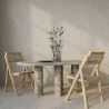 2 pack of Dining chair in Canage rattan and wood - Umbra image 7