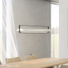 Buy  Pendant Lamp Horizontal LED Bar - Newa Black 61233 in the United Kingdom