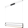 Buy  Pendant Lamp Horizontal LED Bar - Newa Black 61233 at Privatefloor