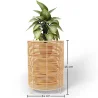 Round Floor Planter - Boho Style - 46 CM - Laers image 7