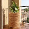 Round Floor Planter - Boho Style - 46 CM - Laers image 7