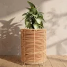 Round Floor Planter - Boho Style - 46 CM - Laers image 7