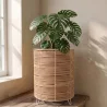 Round Floor Planter - Boho Style - 46 CM - Laers image 7
