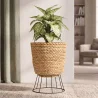 Round Floor Planter - Boho Style - 46 CM - Firna image 7