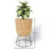 Round Floor Planter - Boho Style - 46 CM - Firna image 7