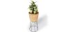 Round Floor Planter - Boho Style - 65 CM - Firna image 7