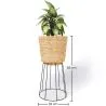 Round Floor Planter - Boho Style - 65 CM - Firna image 7
