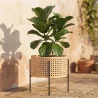 Round Floor Planter - Boho Style - Fusión image 7