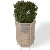Buy Round Floor Planter - Boho Style - Bohemian Natural 61246 - prices