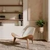 Designer armchair - Scandinavian armchair - Boucle upholstery - Lucy image 7
