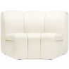 Curved Module Sofa - Upholstered in Bouclé Fabric - Herridon image 7