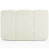 Curved Module Sofa - Upholstered in Bouclé Fabric - Herridon image 7