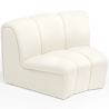 Curved Module Sofa - Upholstered in Bouclé Fabric - Herridon image 7