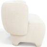 2/3 Seater Sofa - Upholstered in Bouclé Fabric - Magnolia image 7